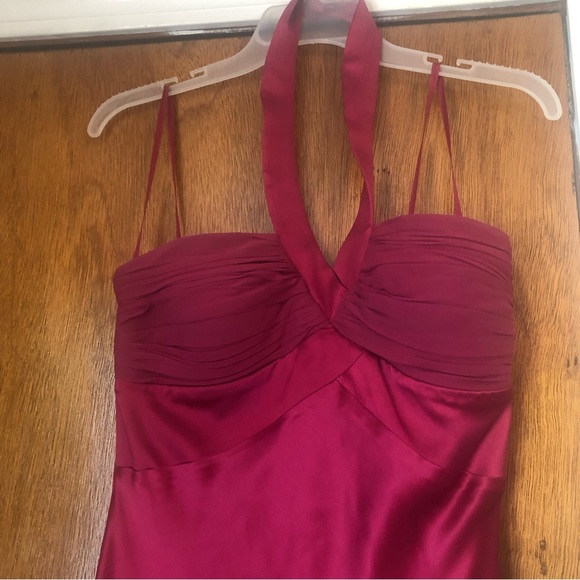 Max&Cleo Valentines Party Cocktail Dress Womens SZ 2 Fit & Flare Dress Raspberry - Picture 4 of 7